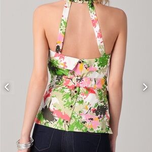 Milly Gorgeous silk Halter Neck Top